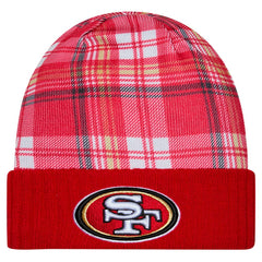 San Francisco 49ers New Era Sideline Statement Cuffed Knit Hat Scarlet