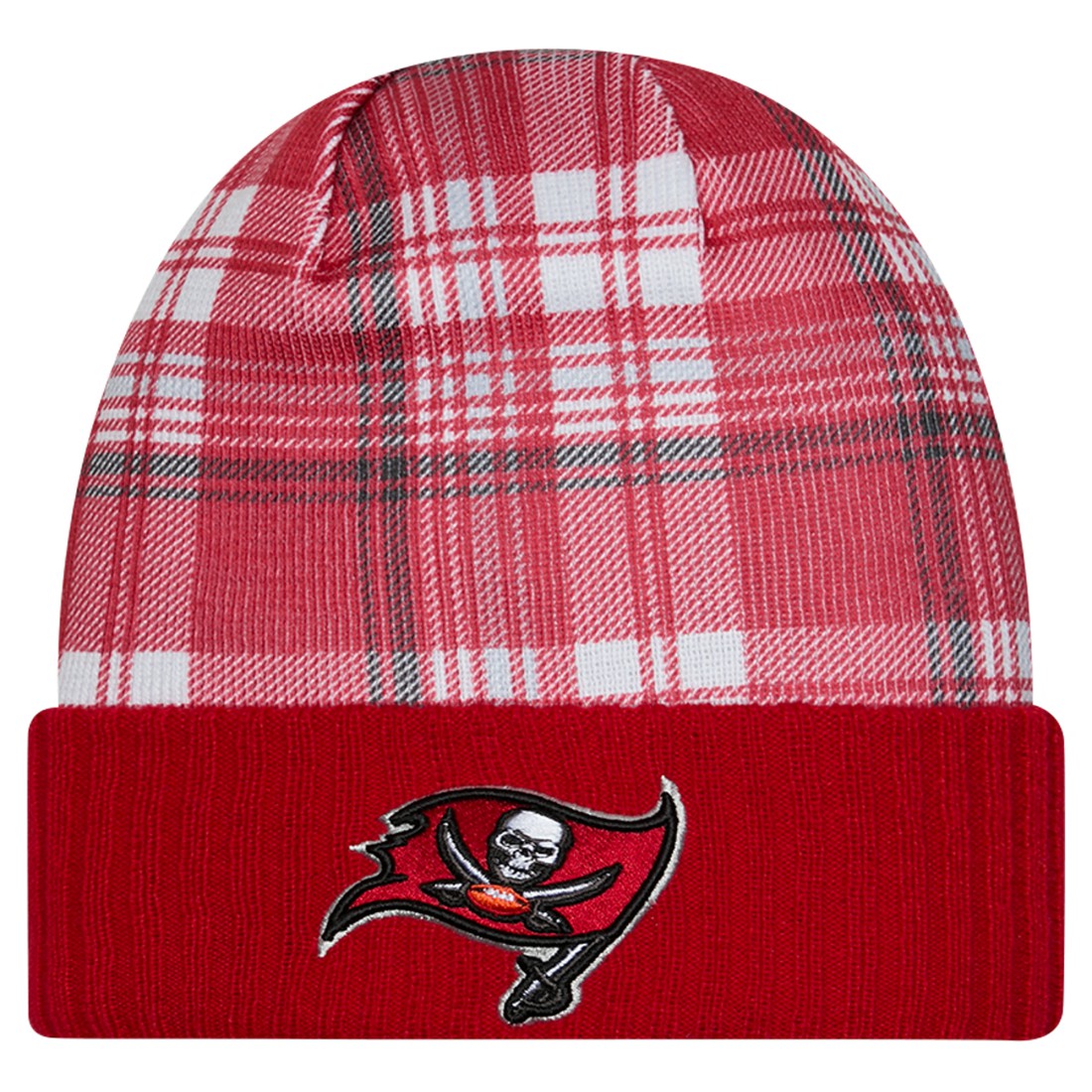 Tampa Bay Buccaneers New Era Sideline Statement Cuffed Knit Hat Red