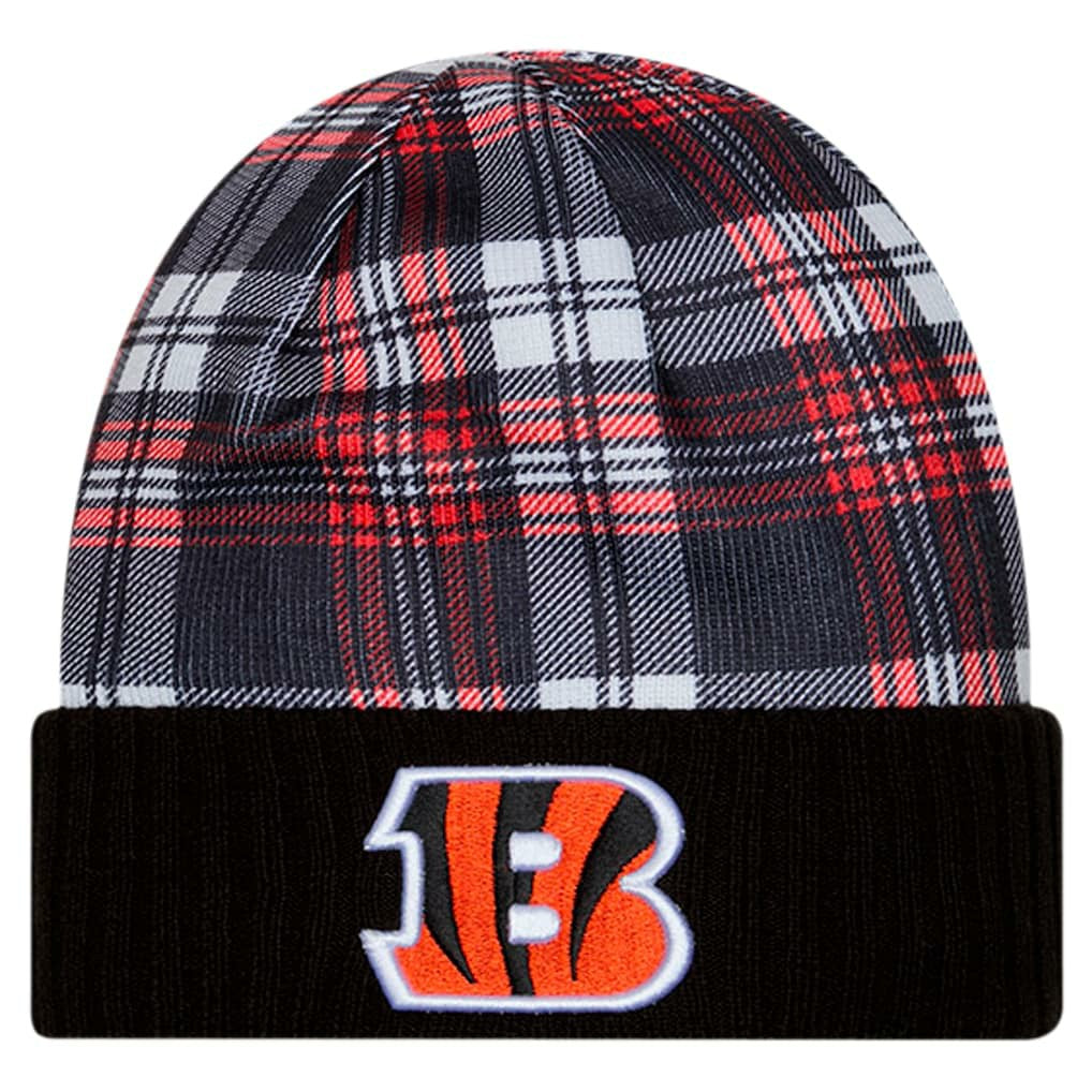 Cincinnati Bengals New Era Sideline Statement Cuffed Knit Hat Black