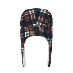 Cincinnati Bengals New Era Sideline Plaid Sherpa Trapper Hat Black