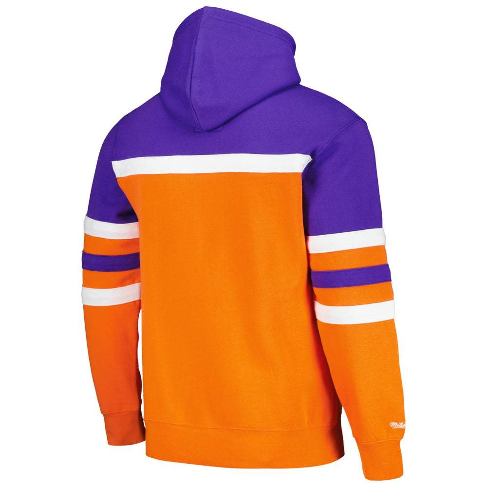 Phoenix Suns Head Coach Pullover Hoodie Orange/Purple | Mitchell & Ness outlet