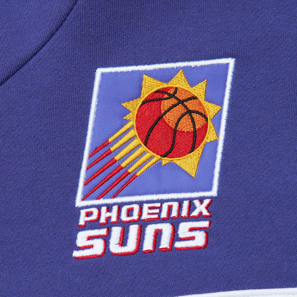 Phoenix Suns Head Coach Pullover Hoodie Orange/Purple | Mitchell & Ness outlet