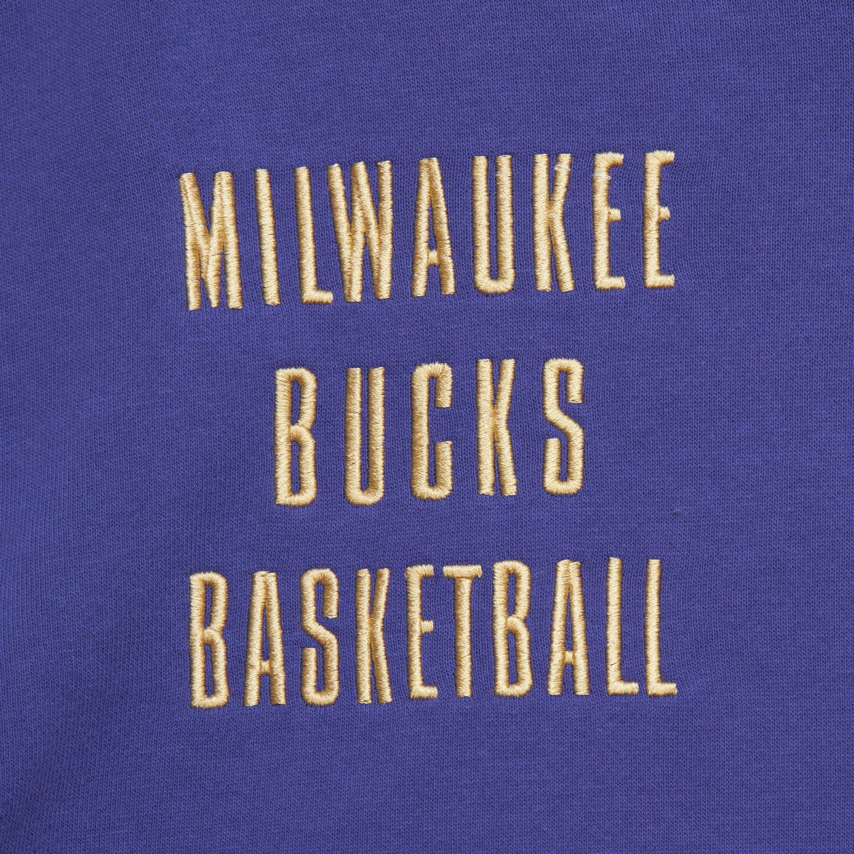 Milwaukee Bucks Team OG 2.0 Vintage Logo Fleece Pullover Hoodie Purple | Mitchell & Ness US