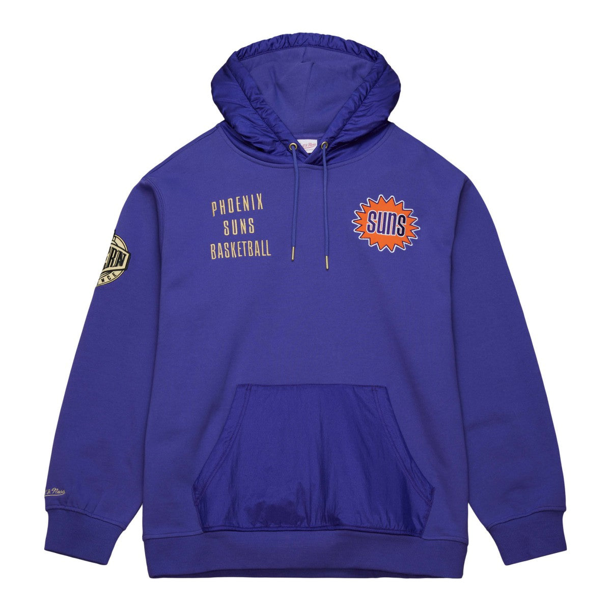 Phoenix Suns Team OG 2.0 Vintage Logo Fleece Pullover Hoodie Purple | Mitchell & Ness online