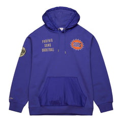 Phoenix Suns Team OG 2.0 Vintage Logo Fleece Pullover Hoodie Purple | Mitchell & Ness online