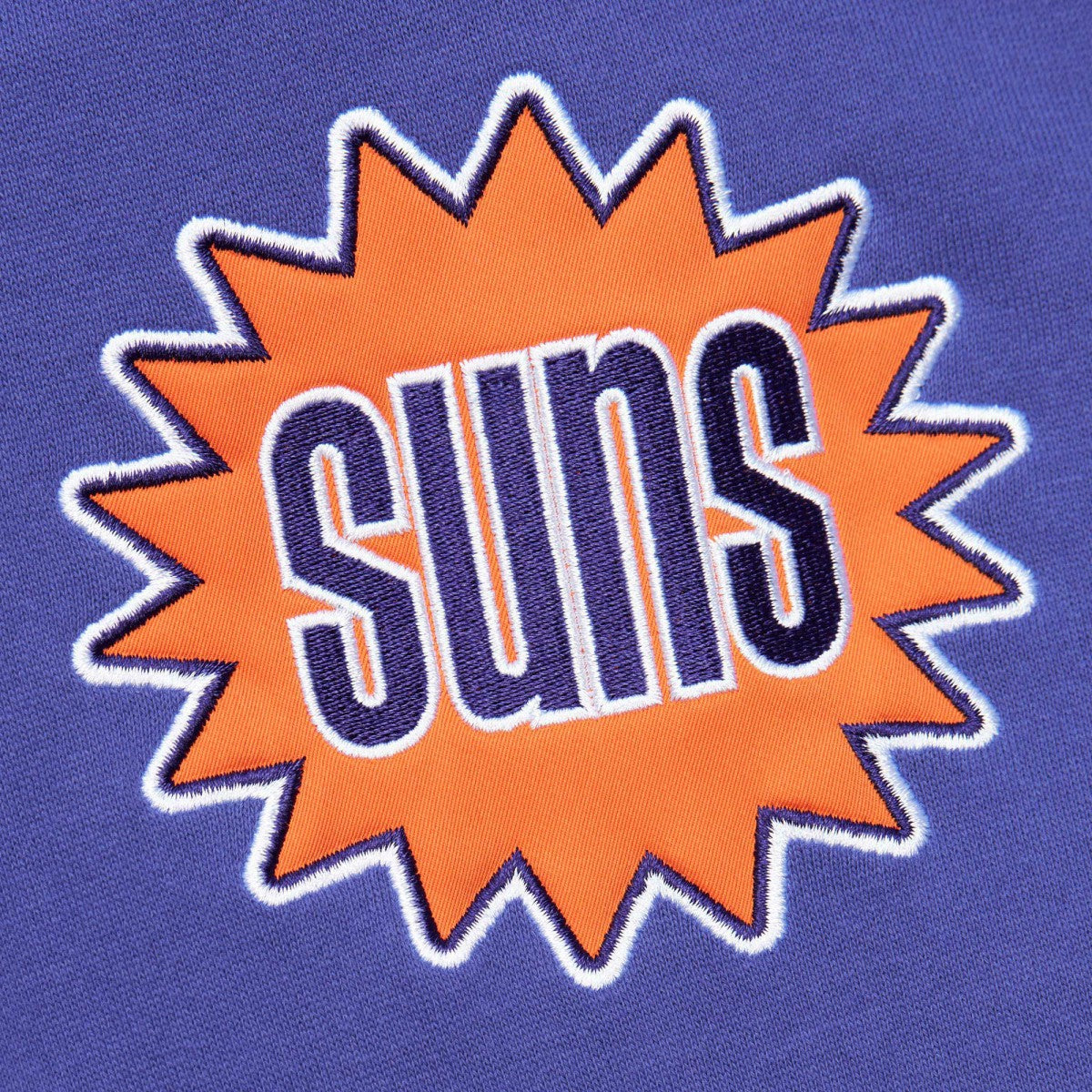 Phoenix Suns Team OG 2.0 Vintage Logo Fleece Pullover Hoodie Purple | Mitchell & Ness online