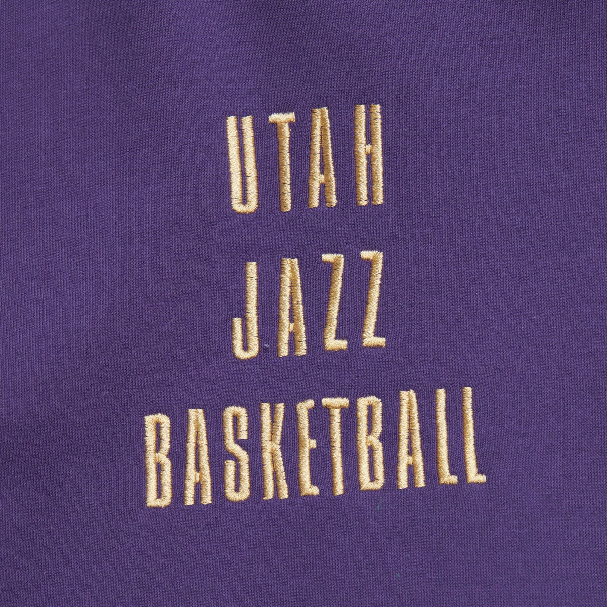 Utah Jazz Team OG 2.0 Vintage Logo Fleece Pullover Hoodie Purple | Mitchell & Ness discount