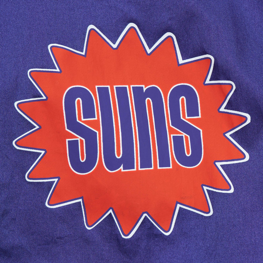 Phoenix Suns Team OG 2.0 Vintage Logo Anorak Windbreaker Quarter-Zip Jacket Purple | Mitchell & Ness online