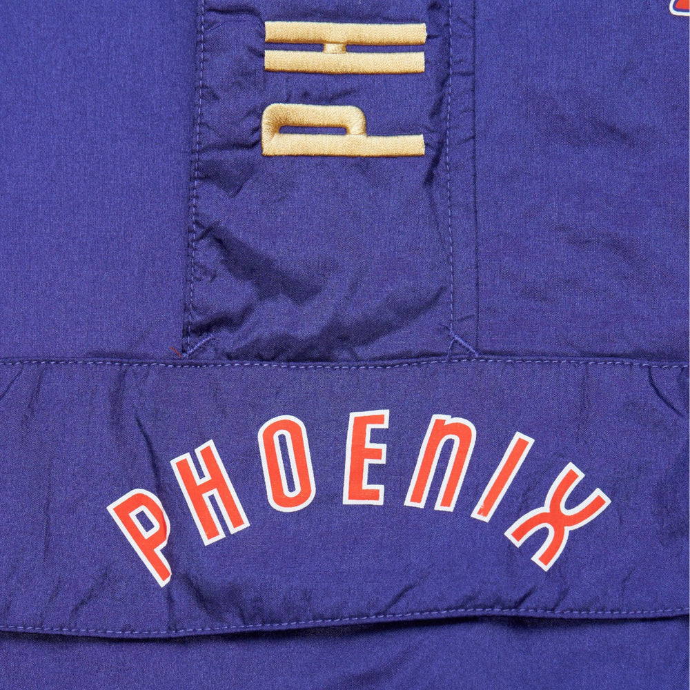 Phoenix Suns Team OG 2.0 Vintage Logo Anorak Windbreaker Quarter-Zip Jacket Purple | Mitchell & Ness online