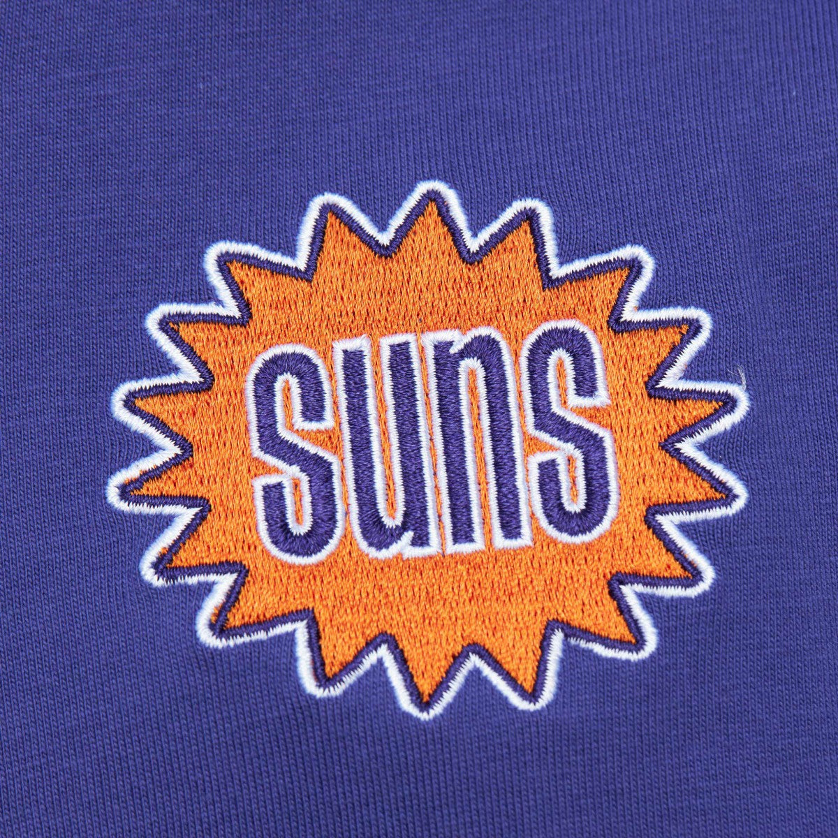 Phoenix Suns Hardwood Classics Team OG 2.0 Premium Vintage Logo T-Shirt Purple | Mitchell & Ness Lifestyle