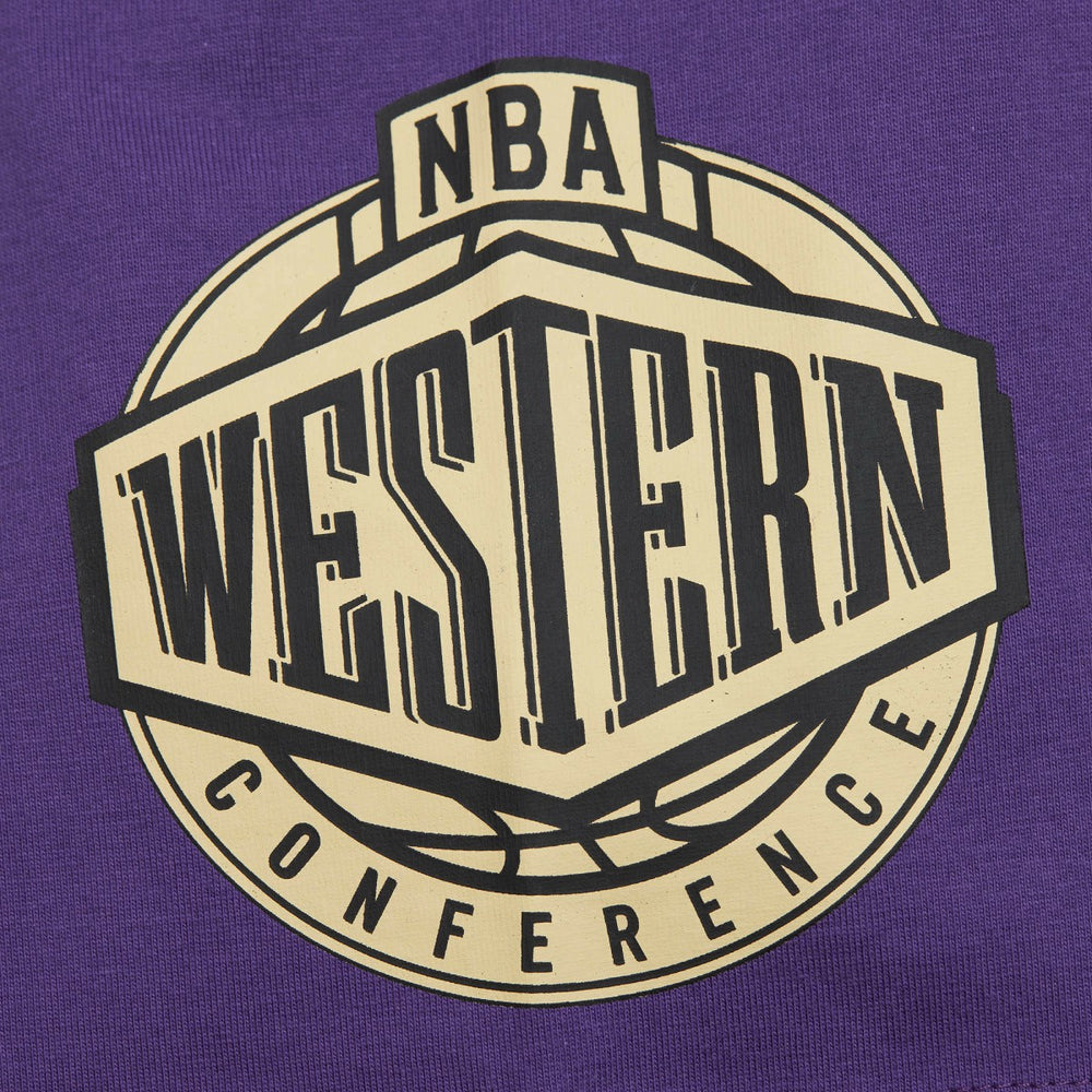 Utah Jazz Hardwood Classics Team OG 2.0 Premium Vintage Logo T-Shirt Purple | Mitchell & Ness outlet