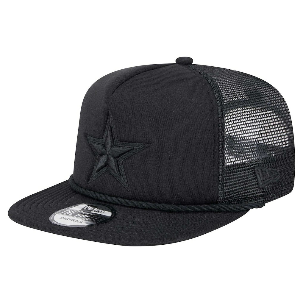 New Era Dallas Cowboys Black Active Tone Golfer Snapback Hat