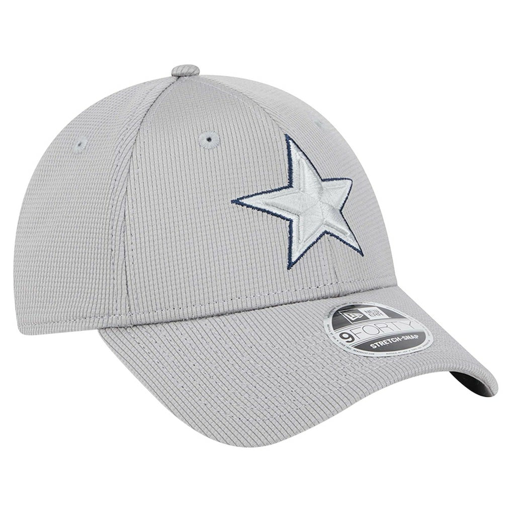 Dallas Cowboys New Era Male Adult Pivot 9FORTY Adjustable Hat Gray