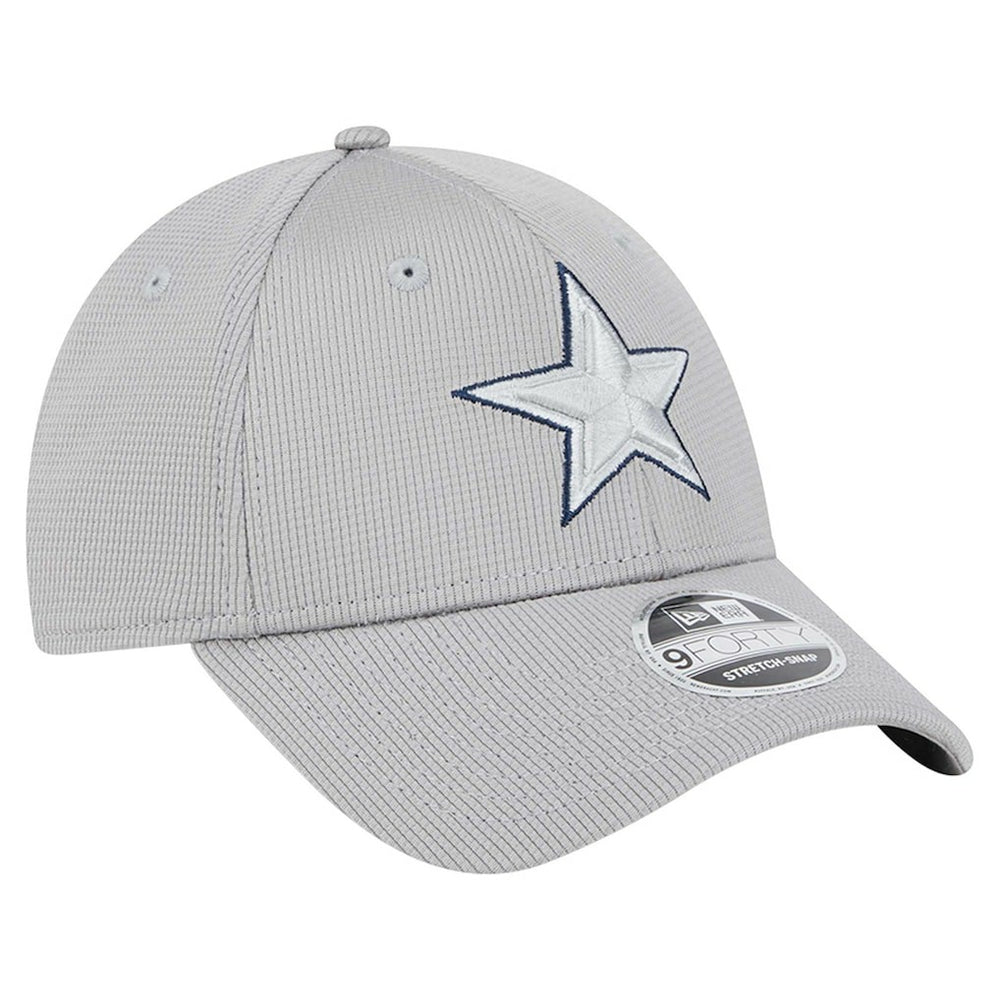 Dallas Cowboys New Era Male Adult Pivot 9FORTY Adjustable Hat Gray