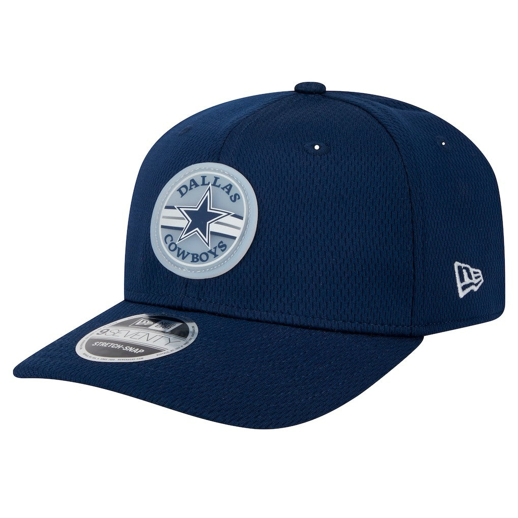 Dallas Cowboys New Era Adventure Patched 9SEVENTY Stretch-Snap Adjustable Hat Navy