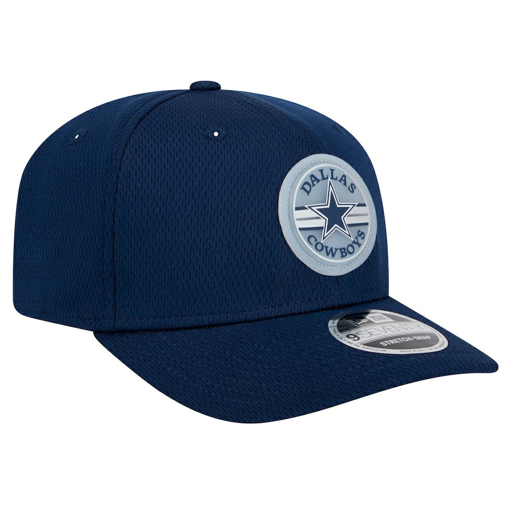 Dallas Cowboys New Era Adventure Patched 9SEVENTY Stretch-Snap Adjustable Hat Navy