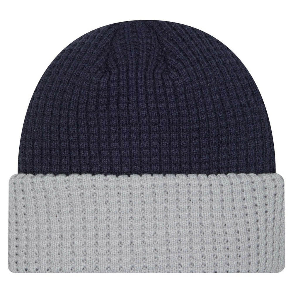 Dallas Cowboys New Era Waffled Cuffed Knit Hat Navy