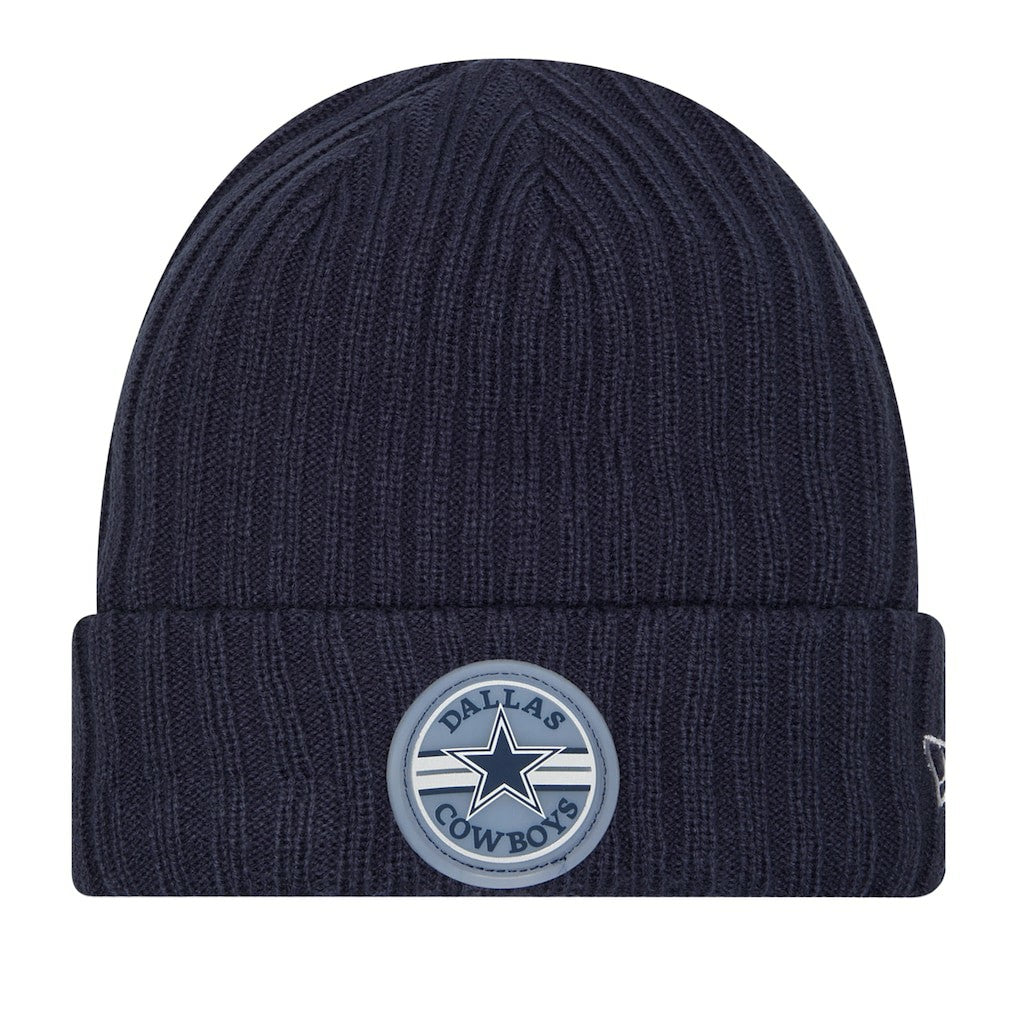 Dallas Cowboys New Era Sport Night Cuffed Knit Hat Navy