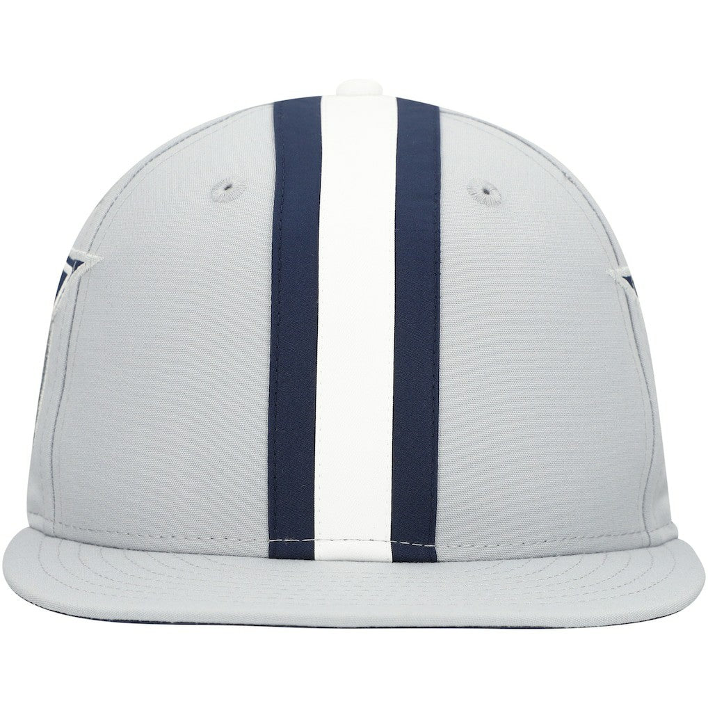 Dallas Cowboys New Era Helmet 9FIFTY Snapback Hat Gray