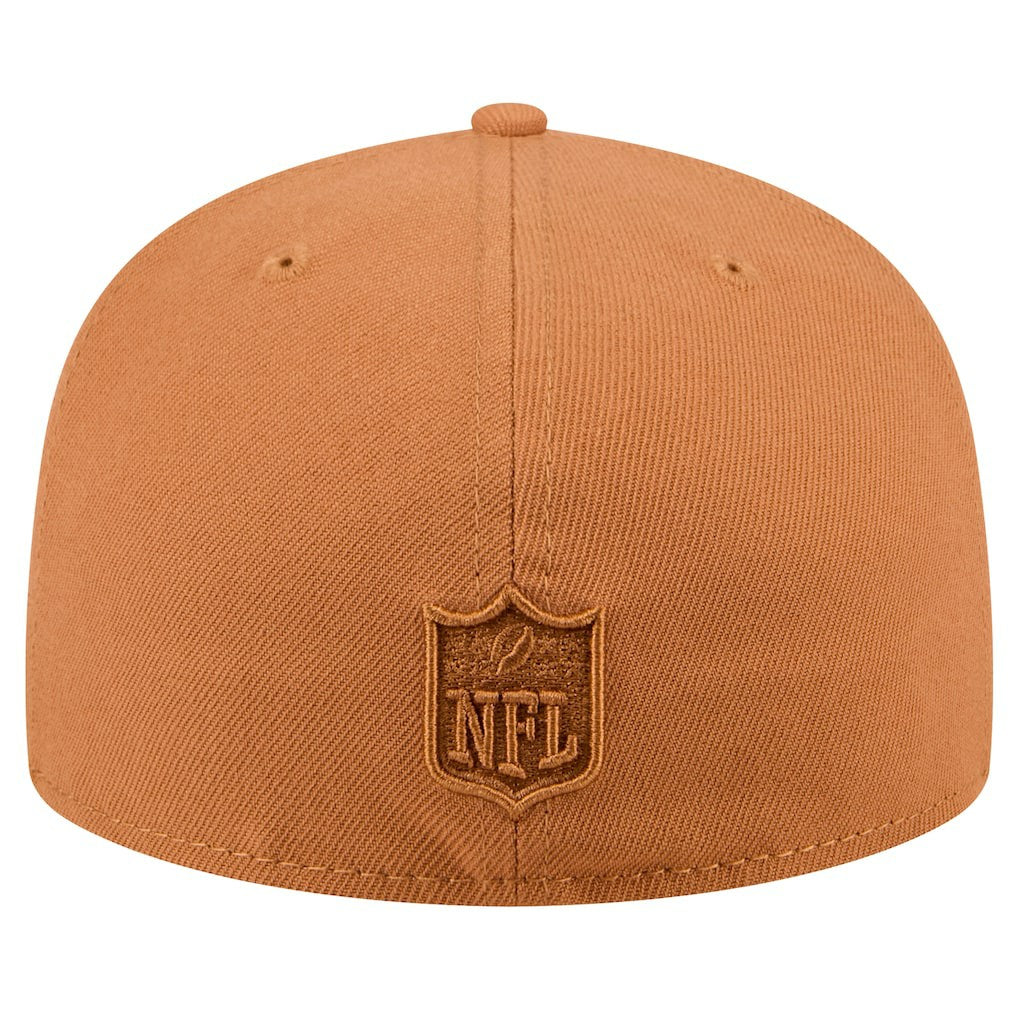Dallas Cowboys New Era Tonal Color Pack 59FIFTY Fitted Hat Brown