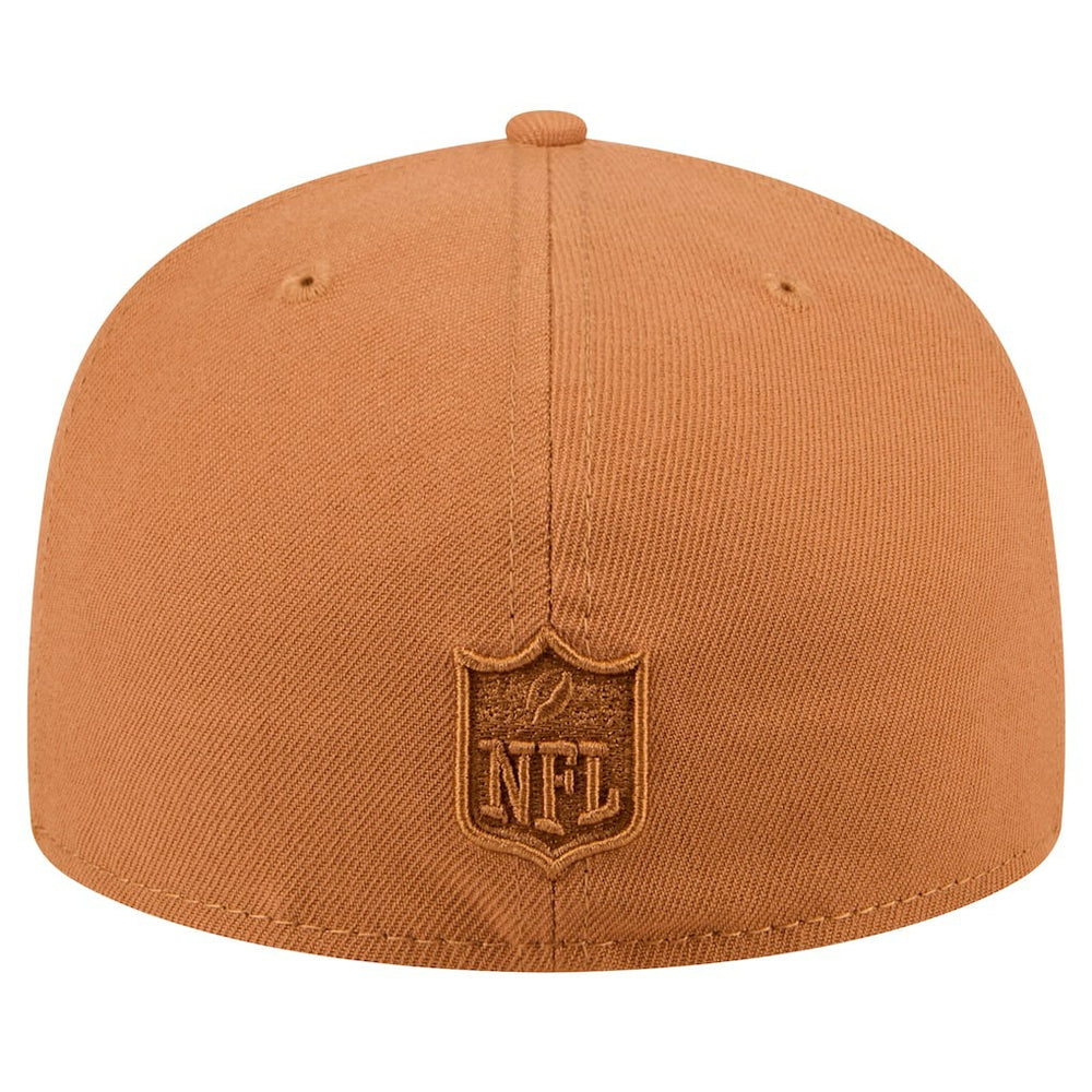 Dallas Cowboys New Era Tonal Color Pack 59FIFTY Fitted Hat Brown