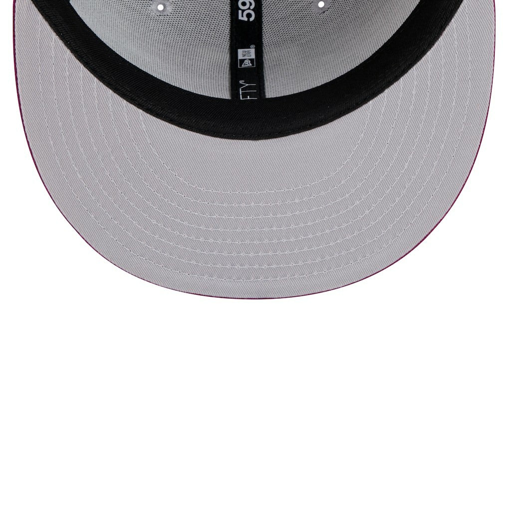 Dallas Cowboys New Era Two-Tone Color Pack 59FIFTY Fitted Hat Gray/Purple