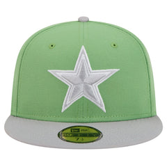 Dallas Cowboys New Era Two-Tone Color Pack 59FIFTY Fitted Hat Green/Gray