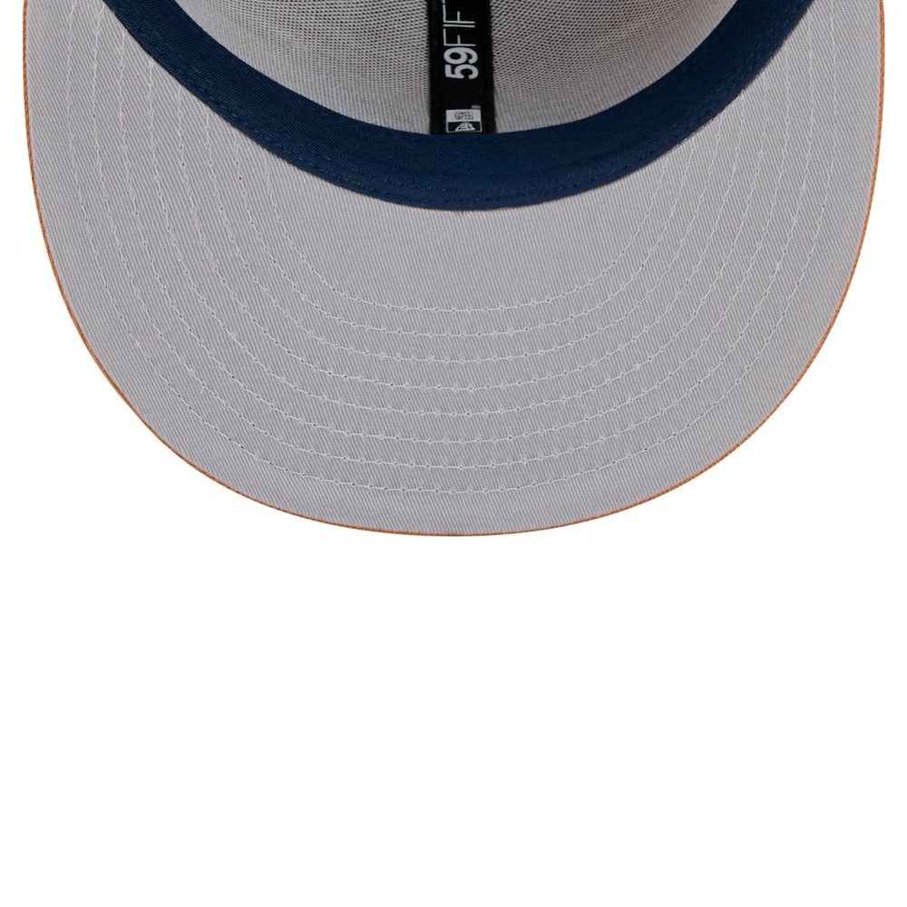 Dallas Cowboys New Era Color Pack Side Patch 59FIFTY Fitted Hat Brown
