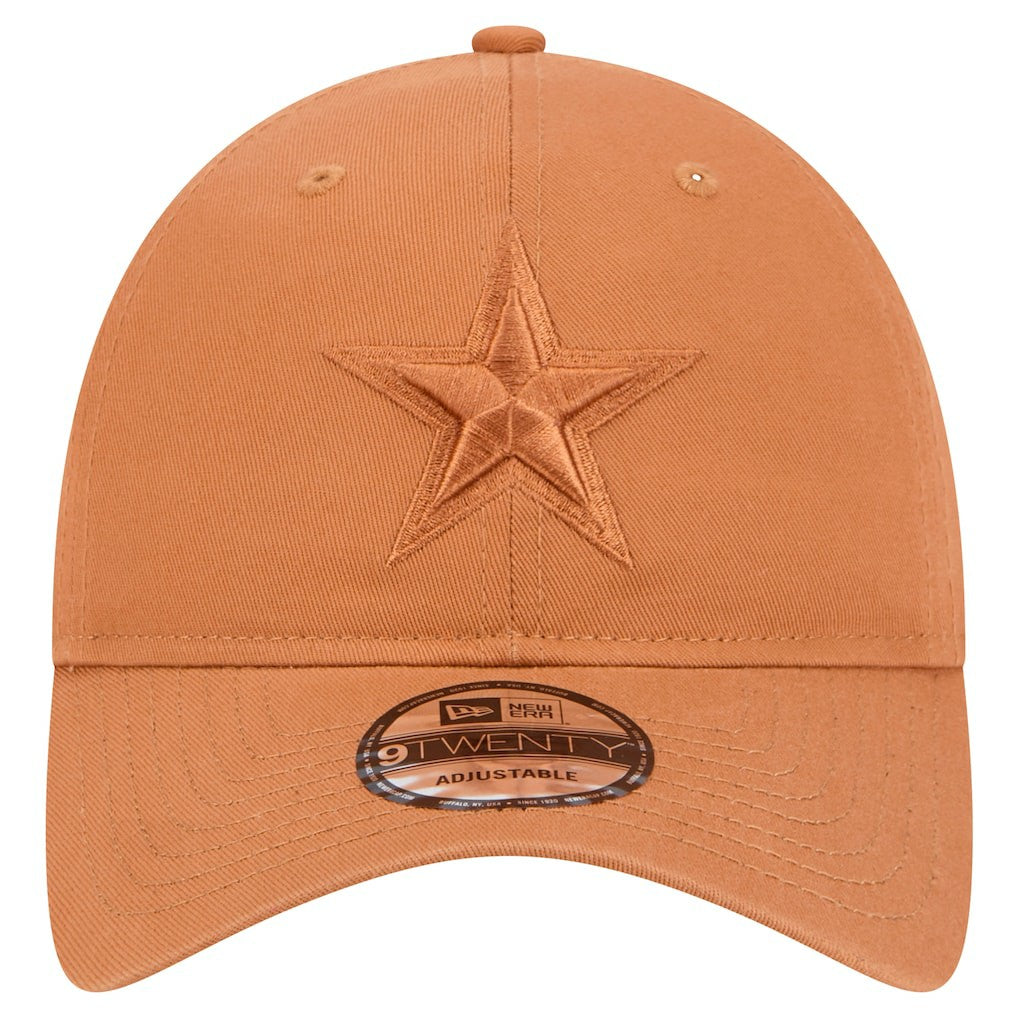 Dallas Cowboys New Era Tonal Color Pack 9TWENTY Adjustable Hat Brown