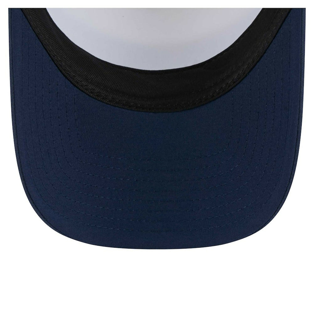 Dallas Cowboys New Era Youth Sport Night Color Block 9FORTY A-Frame Trucker Adjustable Hat White/Navy