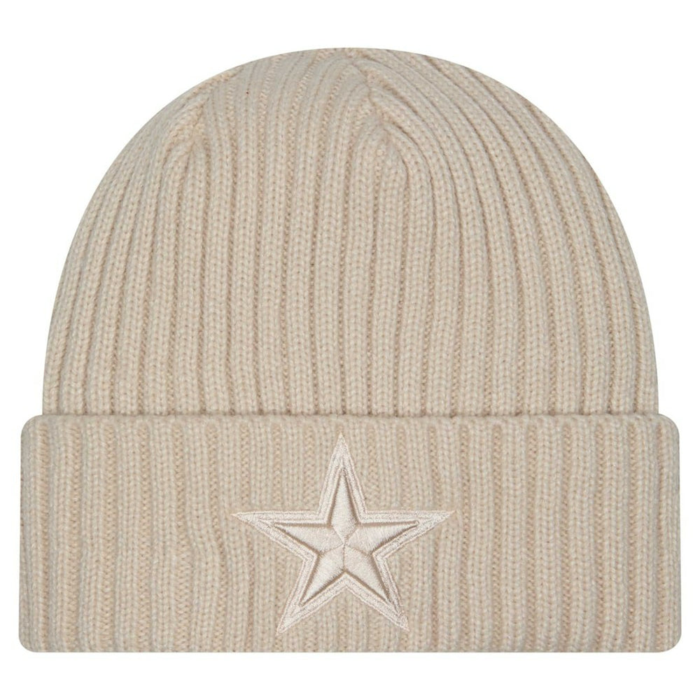 Dallas Cowboys New Era Color Pack Cuffed Knit Hat Stone