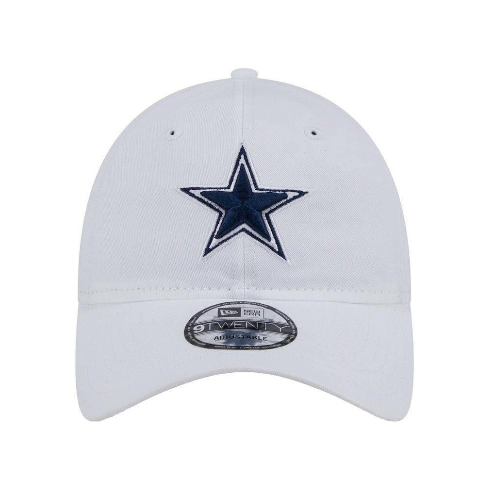 Dallas Cowboys New Era Main 9TWENTY Adjustable Hat White