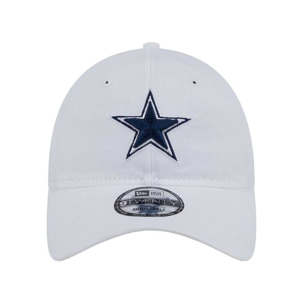 Dallas Cowboys New Era Main 9TWENTY Adjustable Hat White
