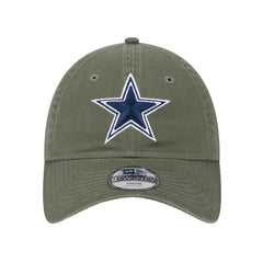 Dallas Cowboys New Era Youth Main 9TWENTY Adjustable Hat Olive