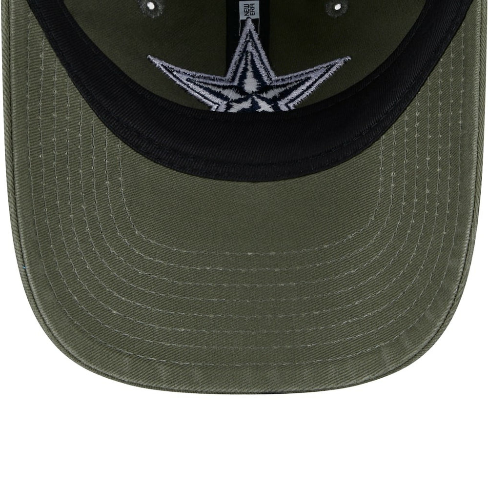 Dallas Cowboys New Era Youth Main 9TWENTY Adjustable Hat Olive