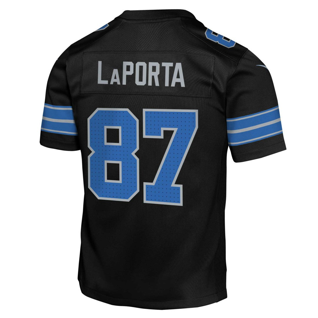 Nike Sam LaPorta Detroit Lions Youth Game Jersey Black