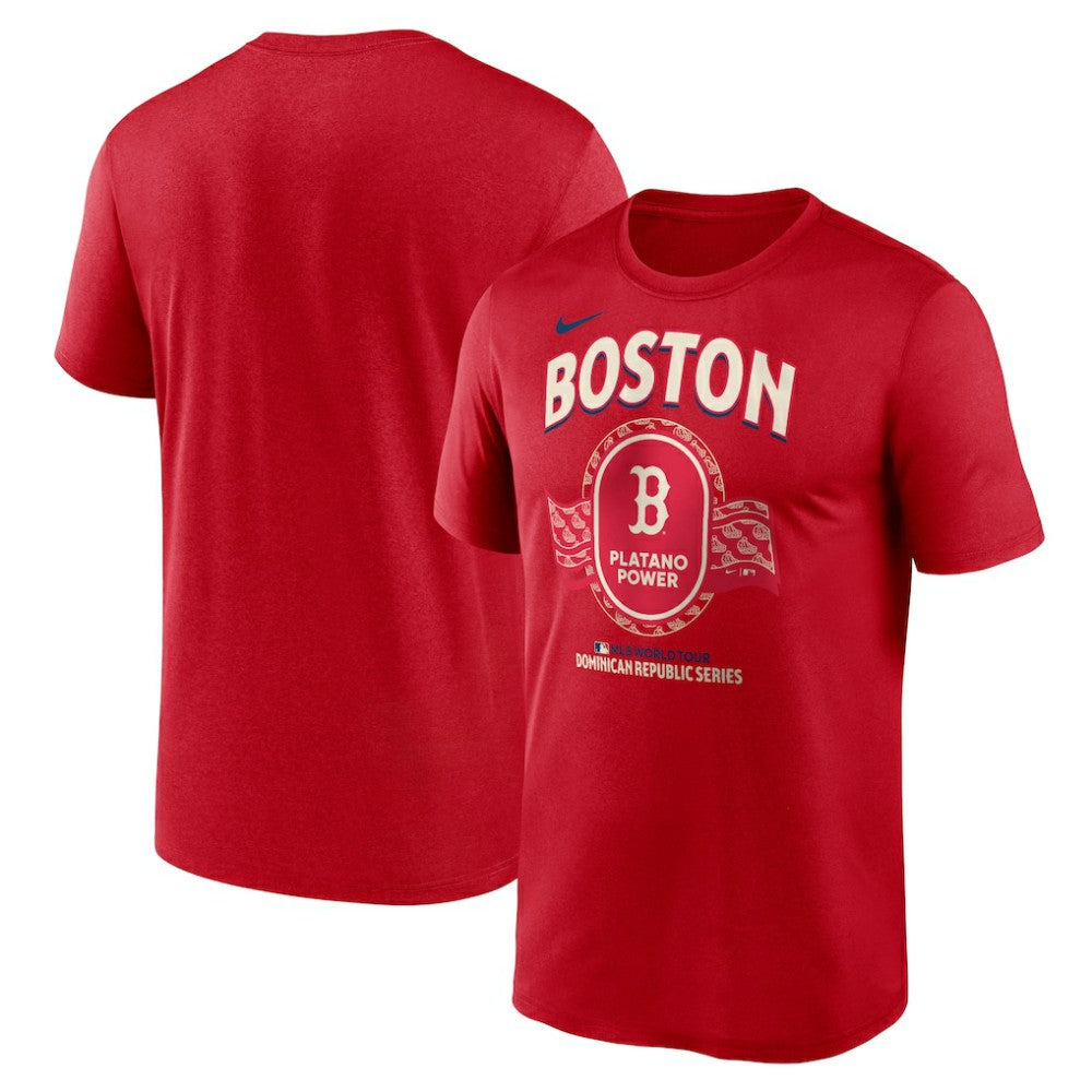 Boston Red Sox Nike Dominican Republic Series Legend T-Shirt - Red - Nike Sale