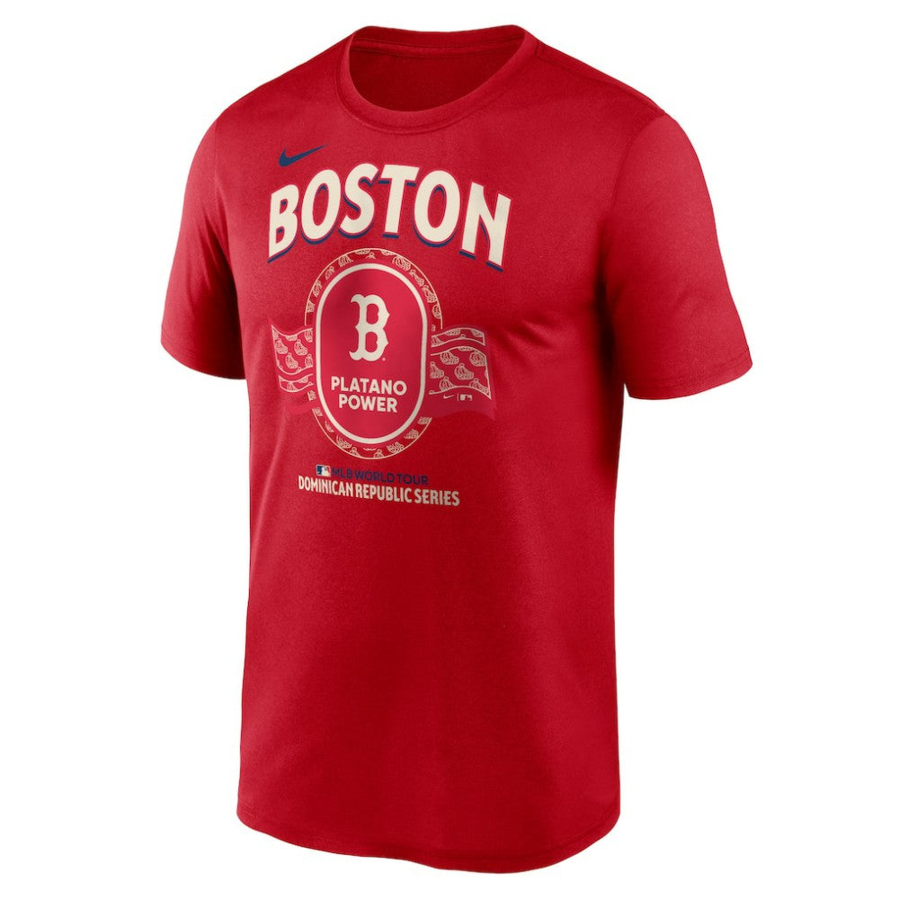 Boston Red Sox Nike Dominican Republic Series Legend T-Shirt - Red - Nike Sale