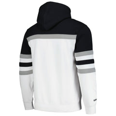 Los Angeles Kings Mitchell & Ness Head Coach Pullover Hoodie - White/Black - NHL 201112915
