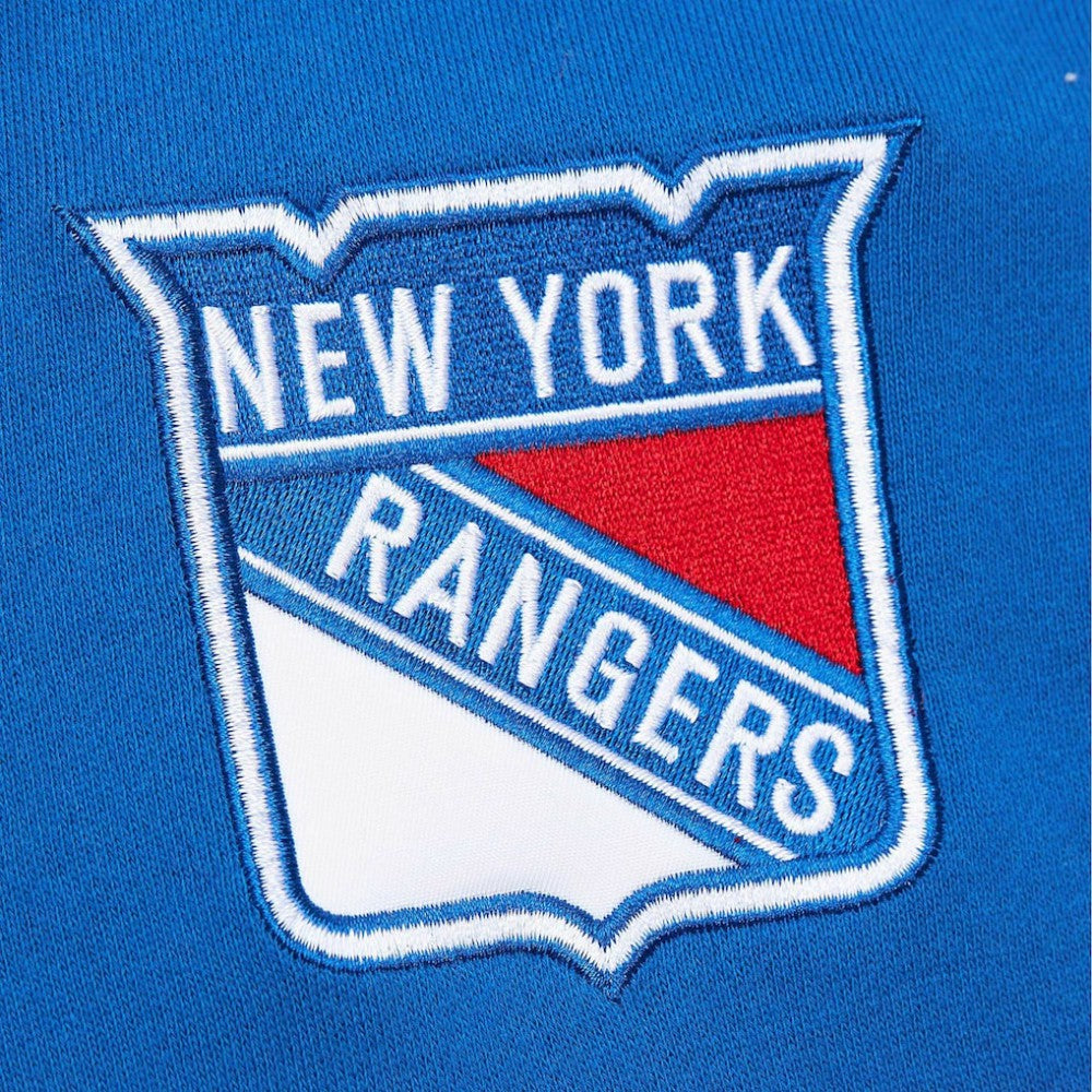 New York Rangers Mitchell & Ness Head Coach Pullover Hoodie - White/Blue - NHL 201112918