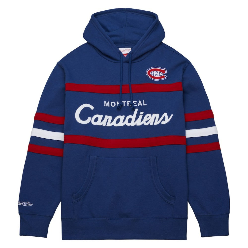 Montreal Canadiens Mitchell & Ness Head Coach Pullover Hoodie - Navy - NHL 201112919