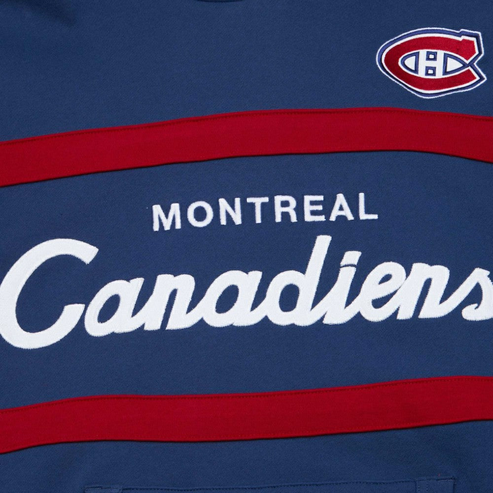 Montreal Canadiens Mitchell & Ness Head Coach Pullover Hoodie - Navy - NHL 201112919