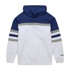 Tampa Bay Lightning Mitchell & Ness Head Coach Pullover Hoodie - White/Blue - NHL 201112922