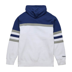 Toronto Maple Leafs Mitchell & Ness Head Coach Pullover Hoodie - White/Blue - NHL 201112923
