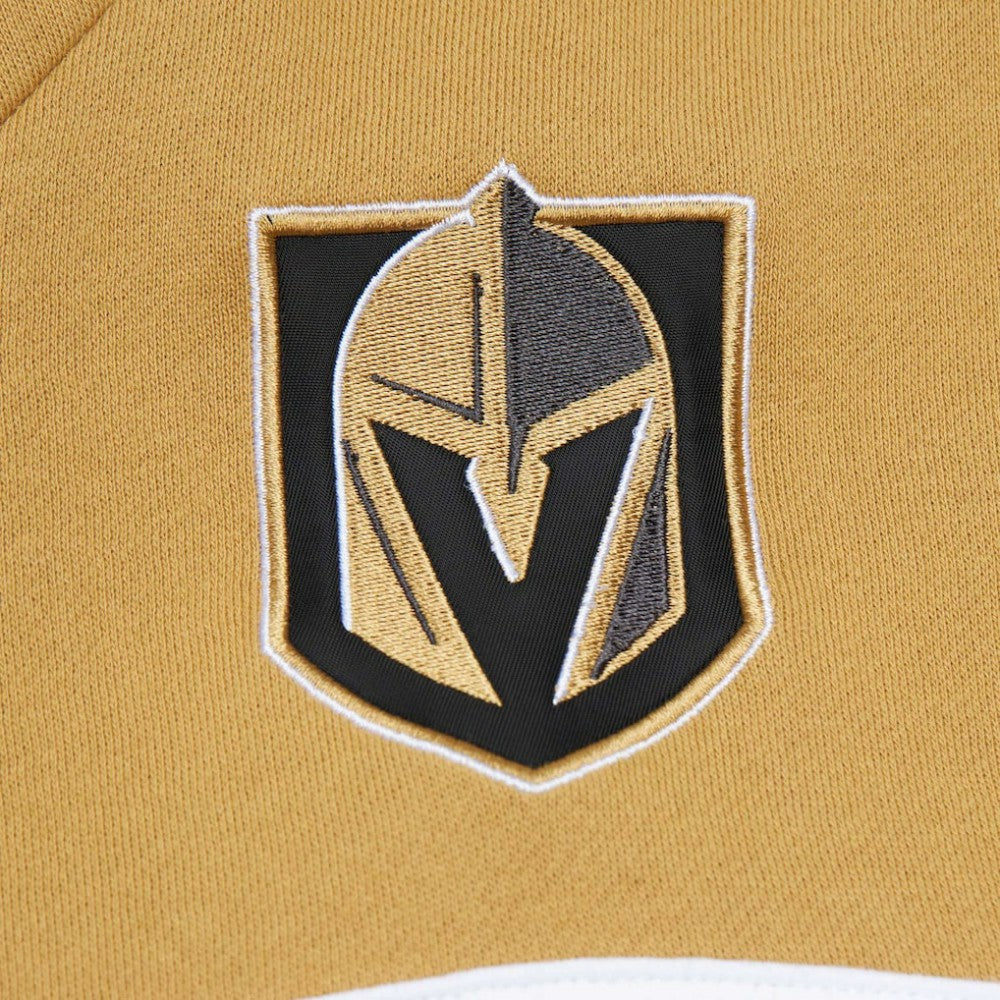 Vegas Golden Knights Mitchell & Ness Head Coach Pullover Hoodie - Black/Gold - NHL 201112924