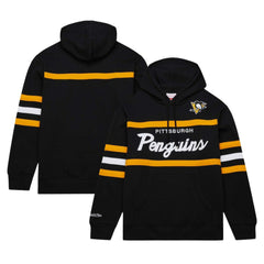 Pittsburgh Penguins Mitchell & Ness Head Coach Pullover Hoodie - Black - NHL 201112926