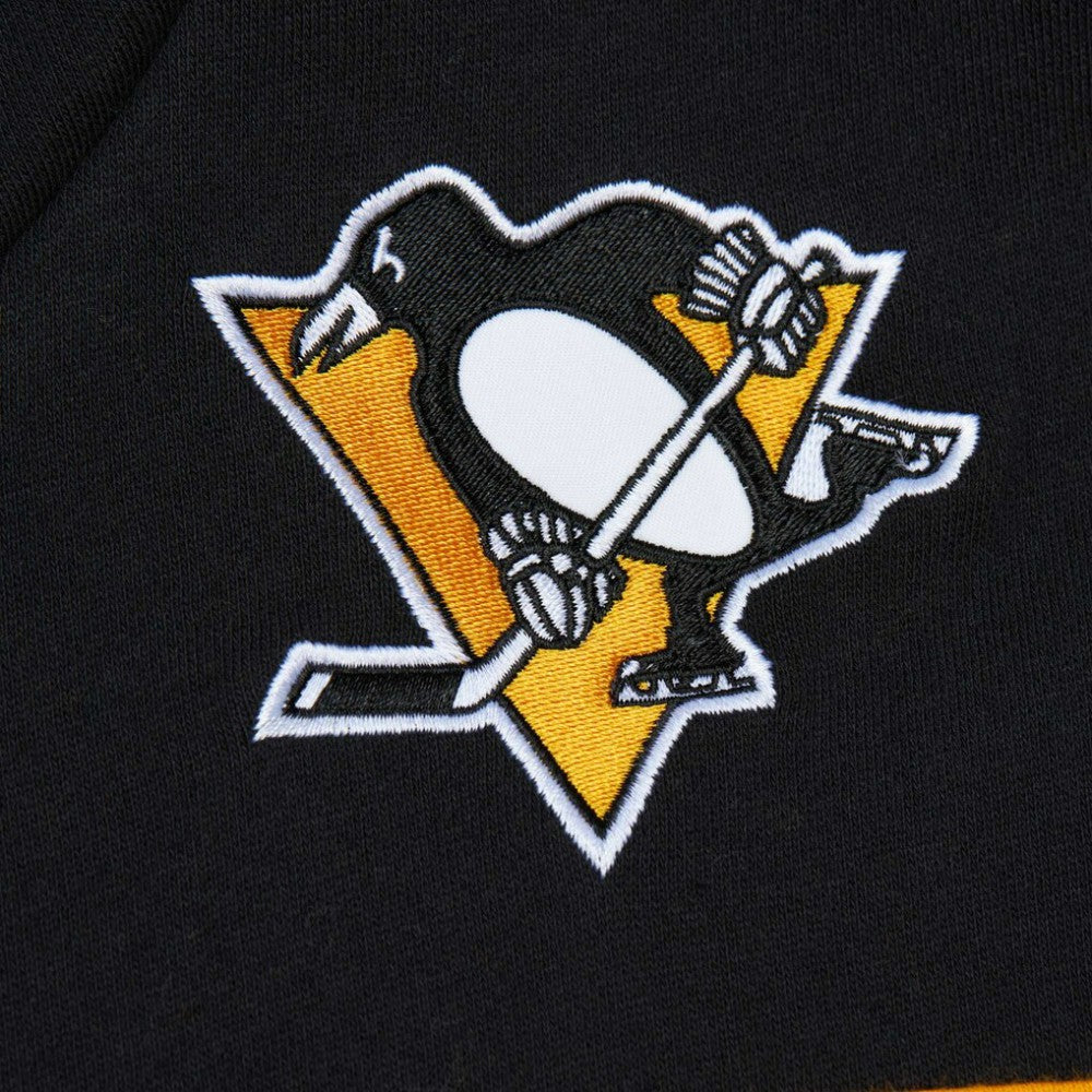 Pittsburgh Penguins Mitchell & Ness Head Coach Pullover Hoodie - Black - NHL 201112926