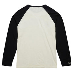 Pittsburgh Penguins Mitchell & Ness Legendary Slub Vintage Raglan Long Sleeve T-Shirt - Cream - NHL 201112933