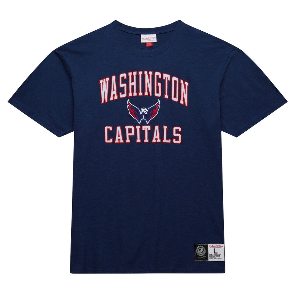 Washington Capitals Mitchell & Ness Legendary Slub T-Shirt - Navy - NHL 201112941