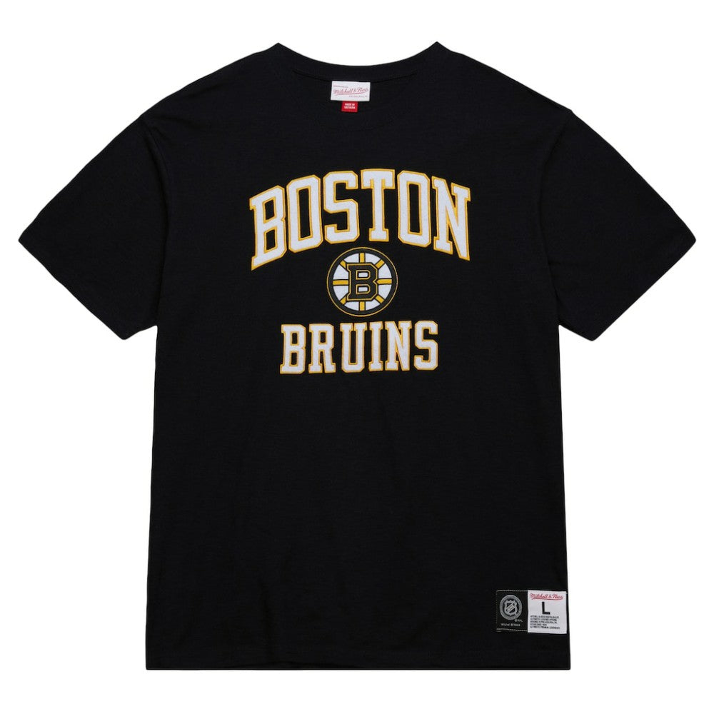 Boston Bruins Mitchell & Ness Legendary Slub T-Shirt - Black - NHL 201112944
